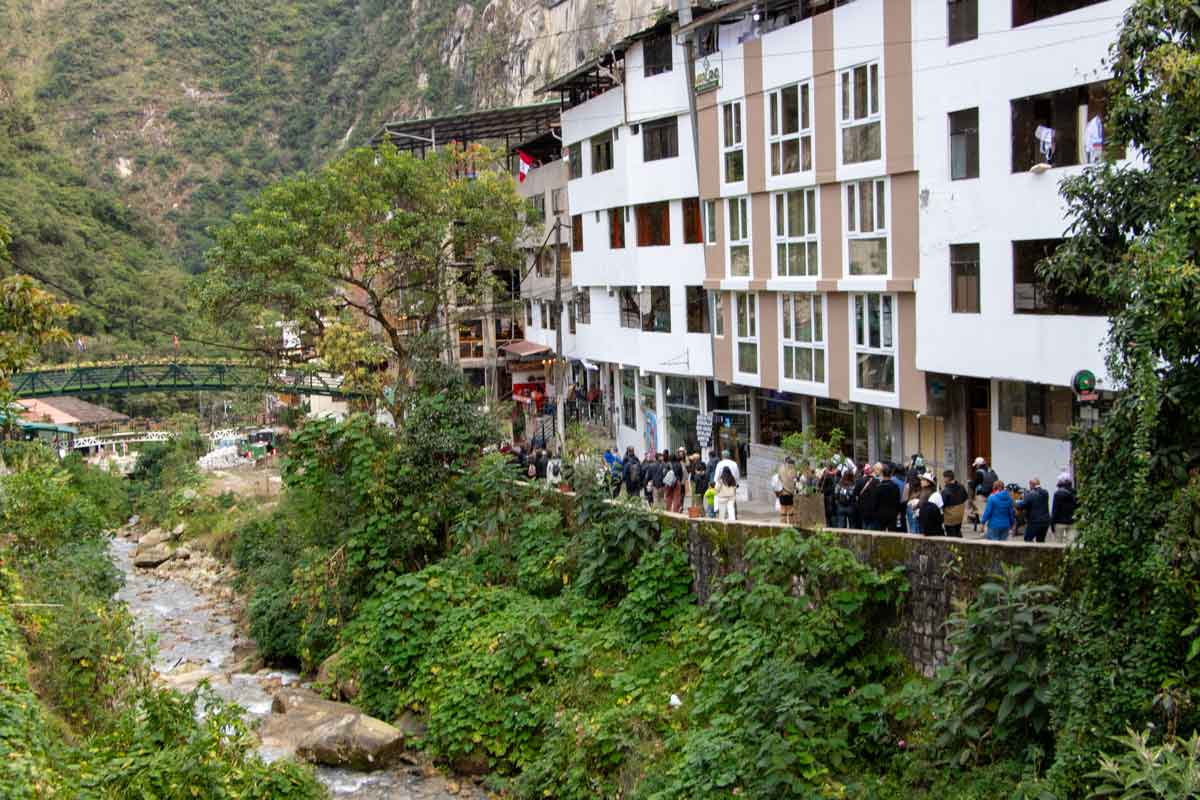 Aguas Calientes from Lima Peru
