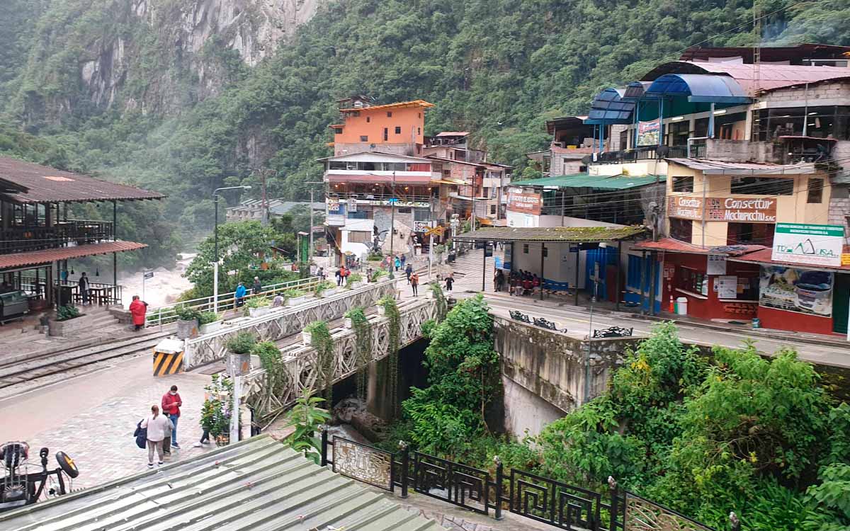 Aguas Calientes Machu Picchu Peru