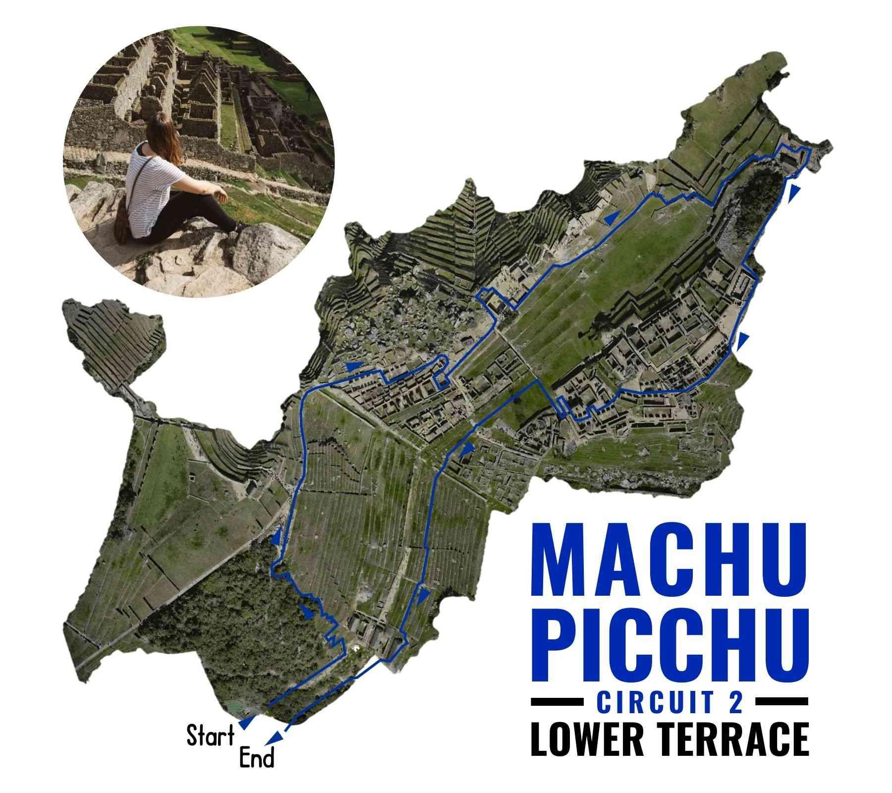 Machu Picchu Lower Terrace Ticket