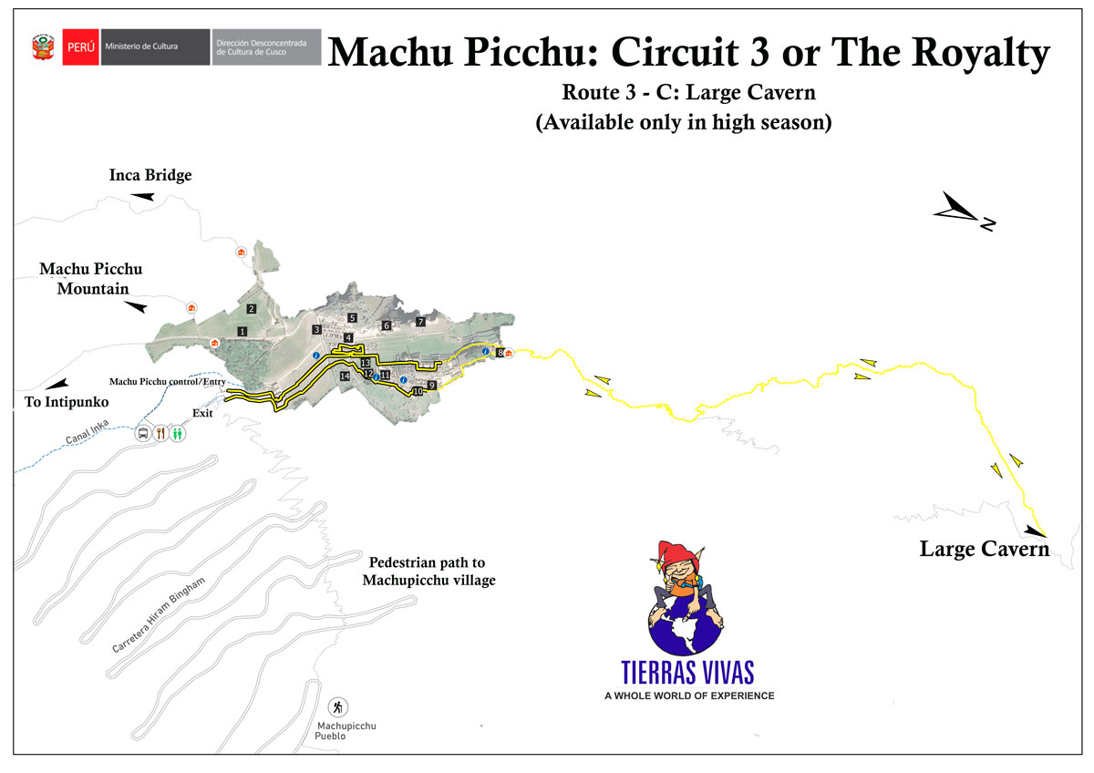 Circuit 3 Machu Picchu - Large Cavern