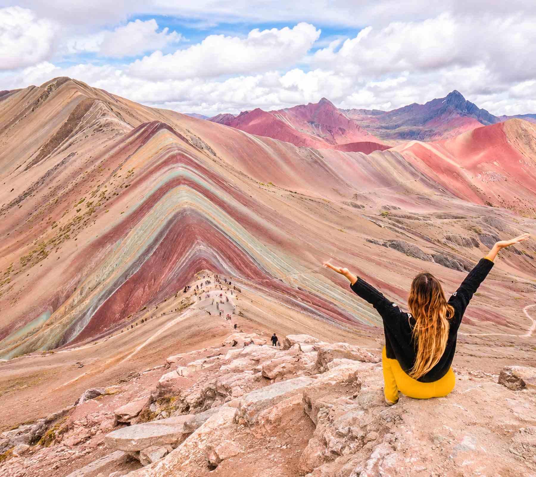 Colored Mountains in Peru: Vinicunca, Palcoyo & Pallay Punchu