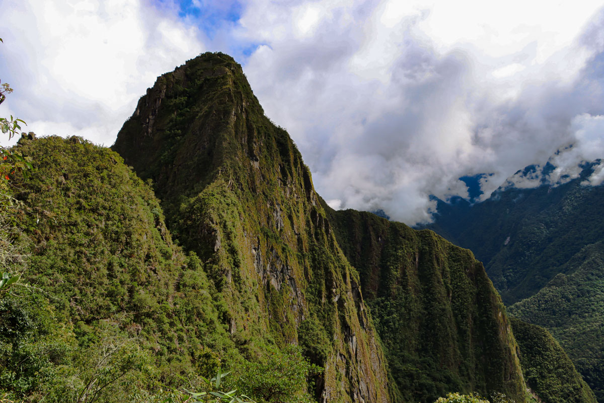 Elevation of Huayna Picchu