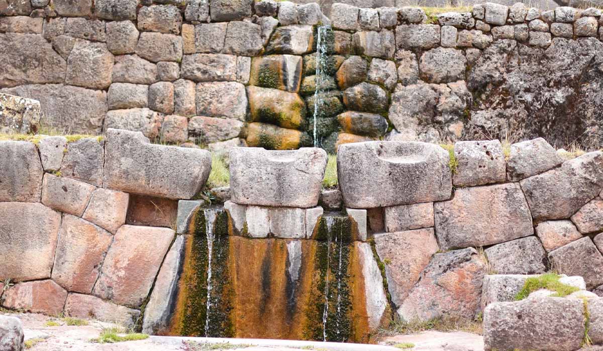 Inca baths Cusco