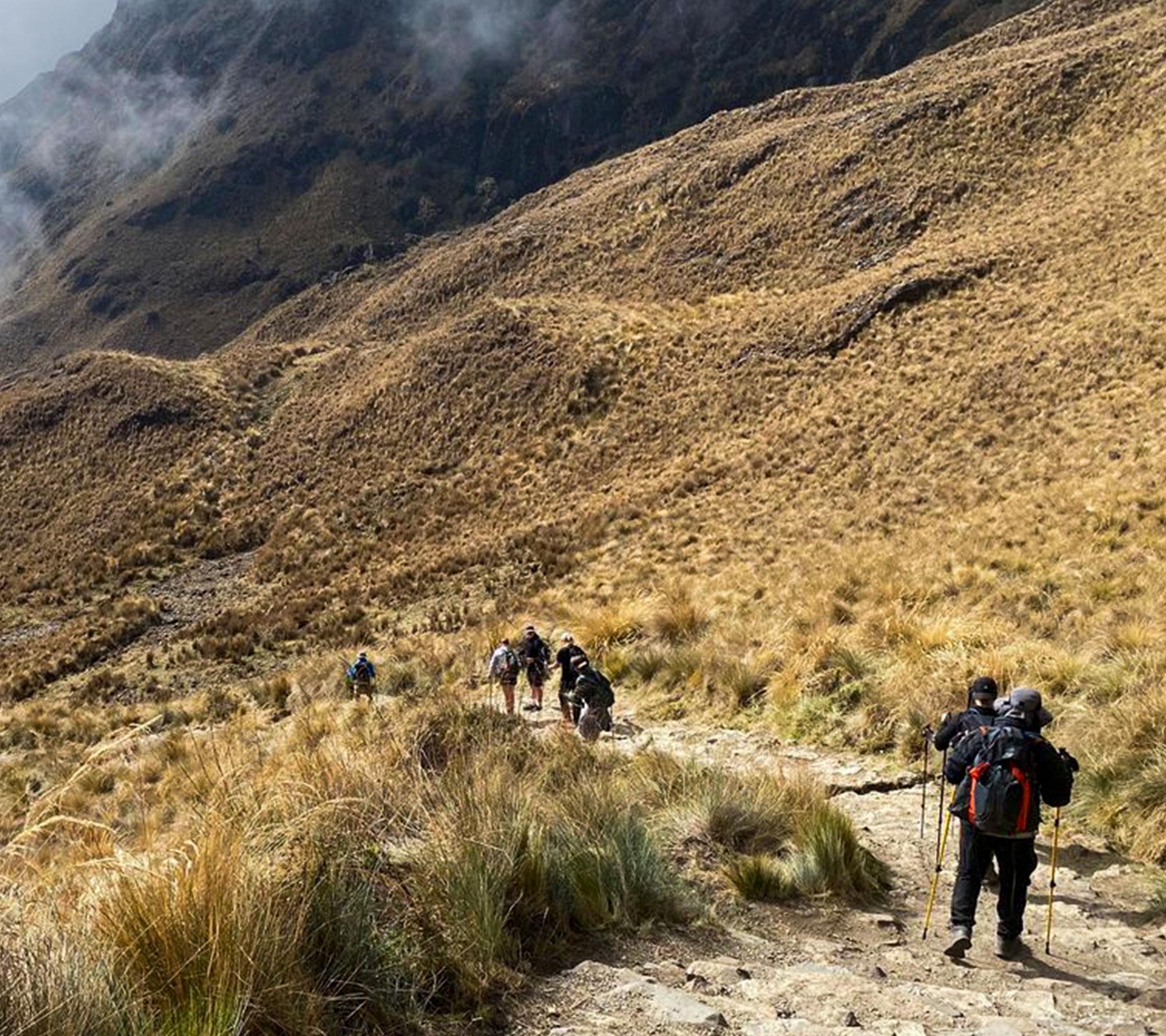 Inca trail hike tours