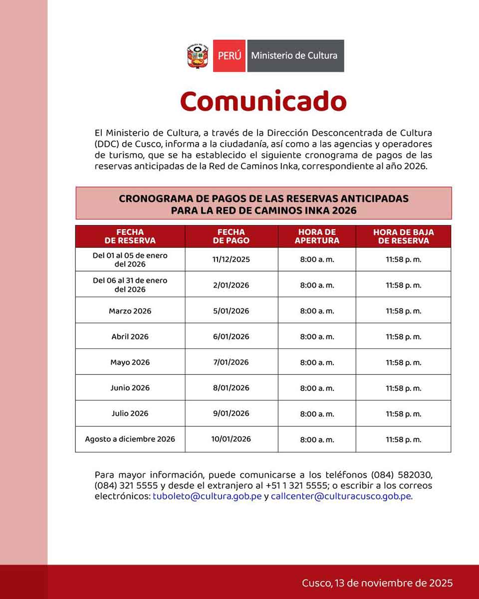 Machu Picchu ticket6 2026