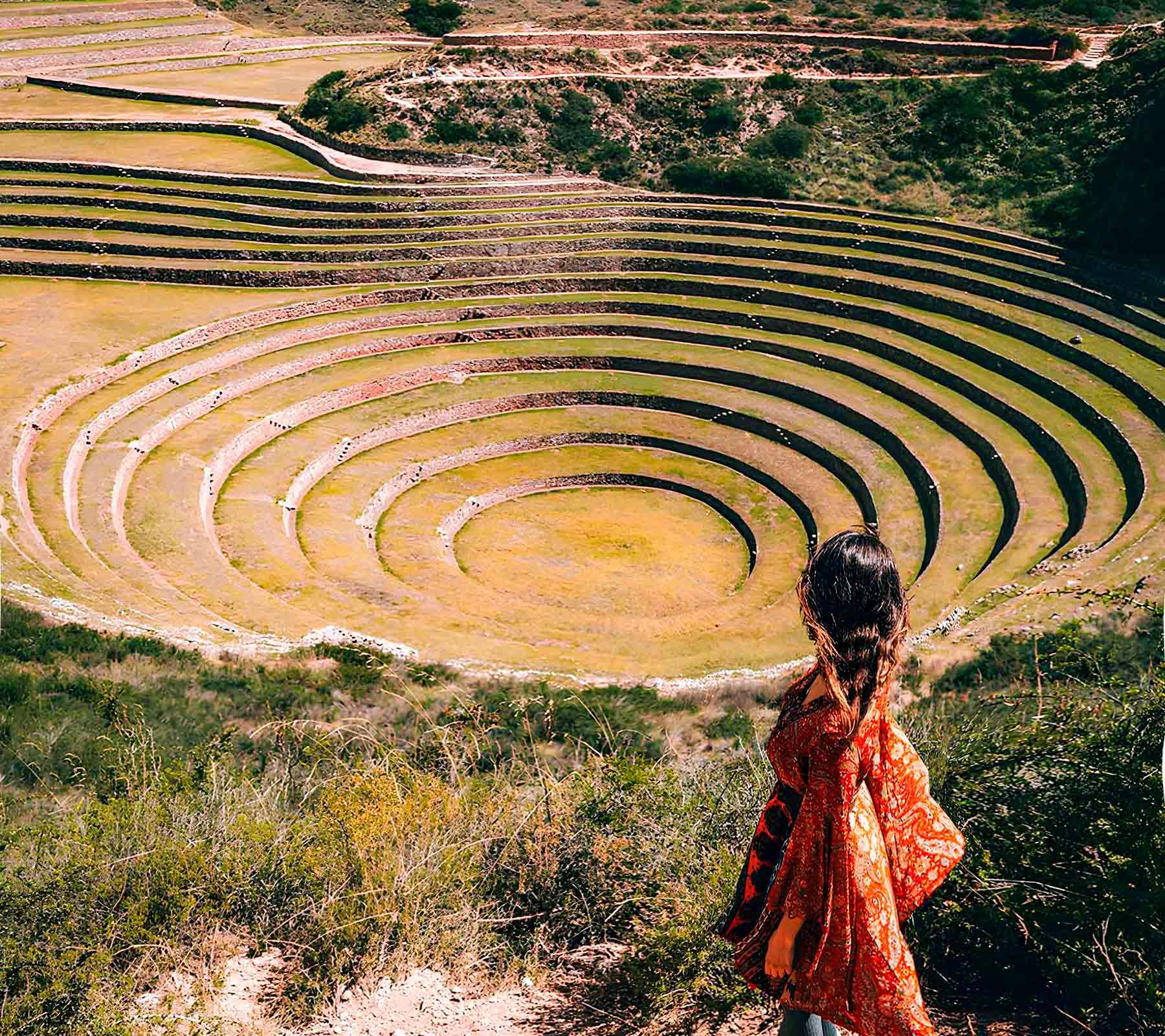 Moray, circular platforms with microclimates