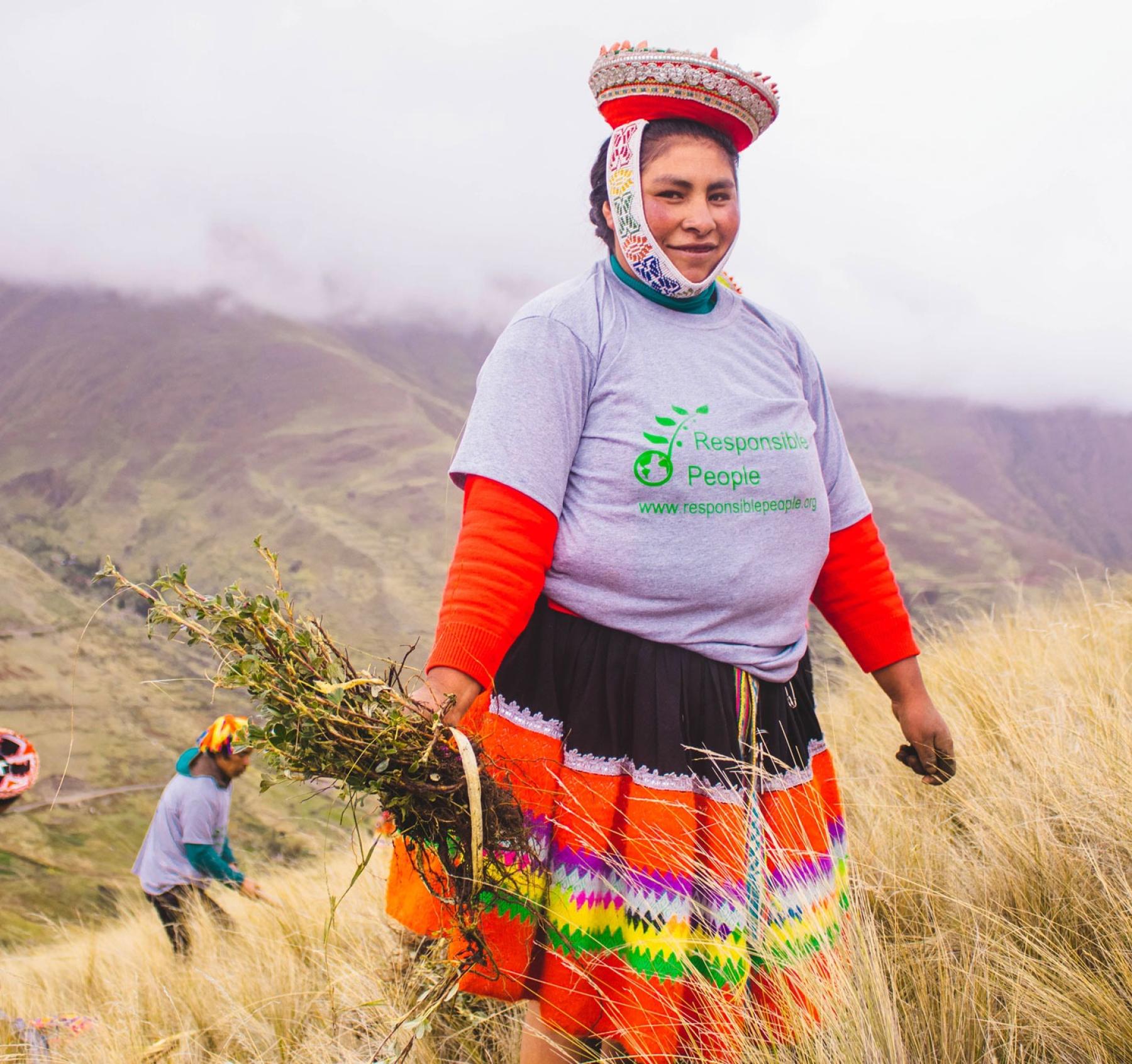 Planting native trees