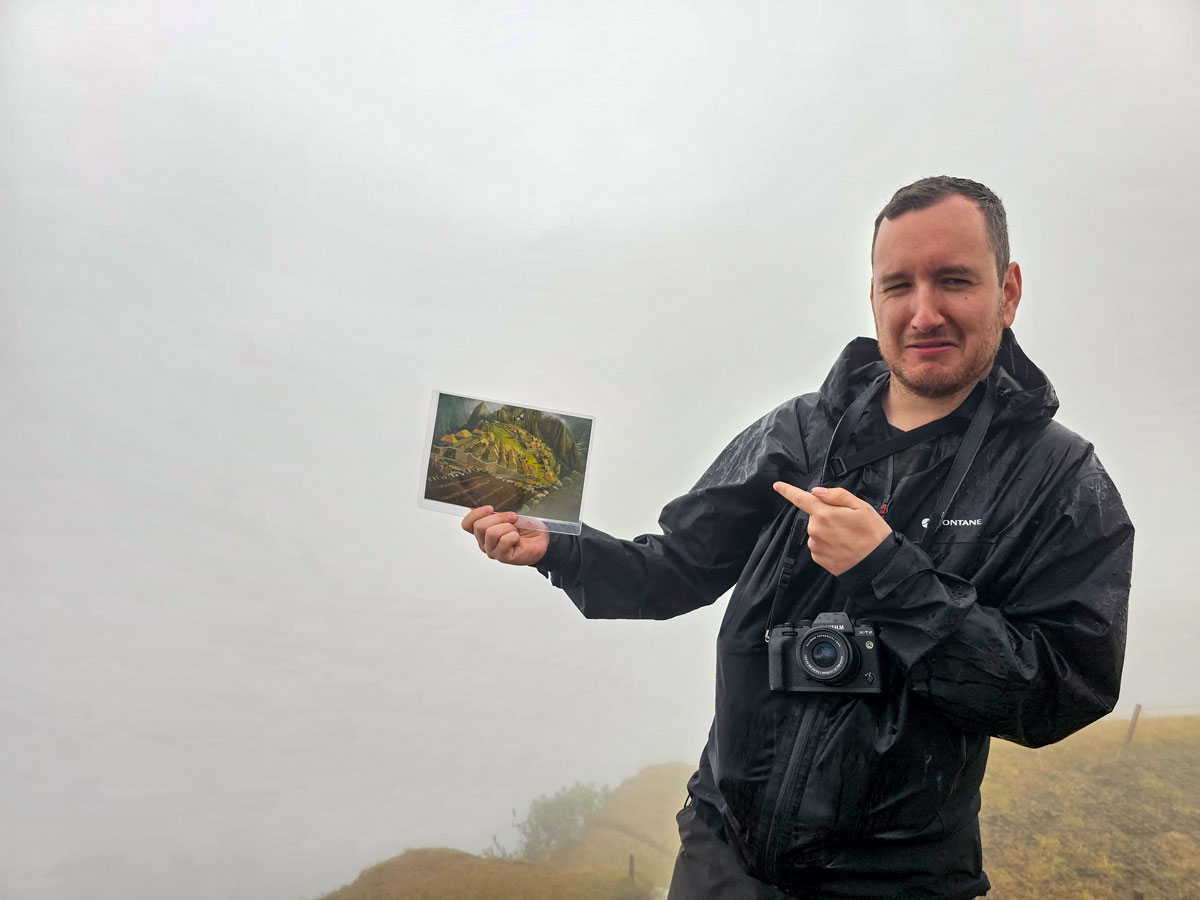 Rainy season Machu Picchu