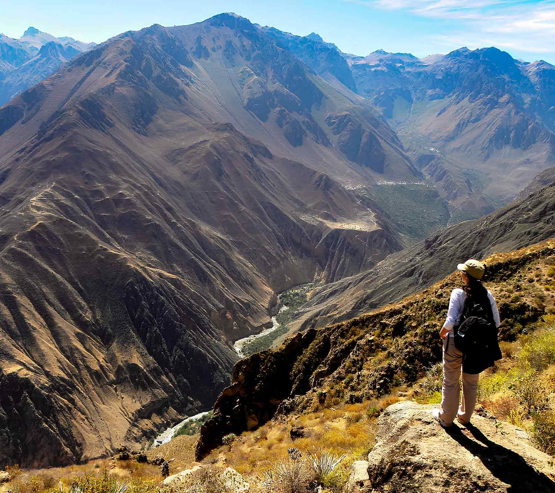 The Cotahuasi Canyon in Arequipa