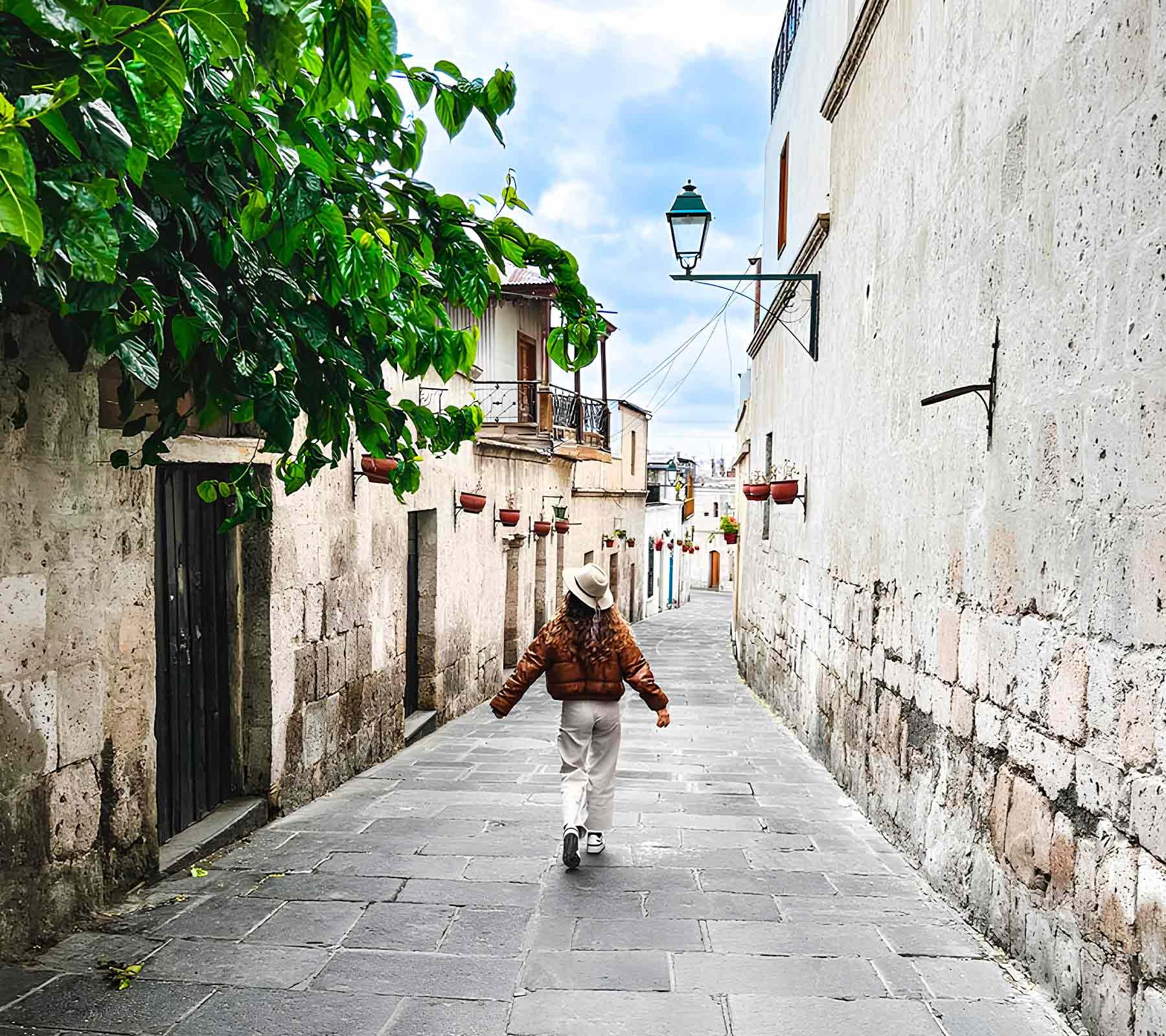 The San Lazaro Neighborhood in Arequipa