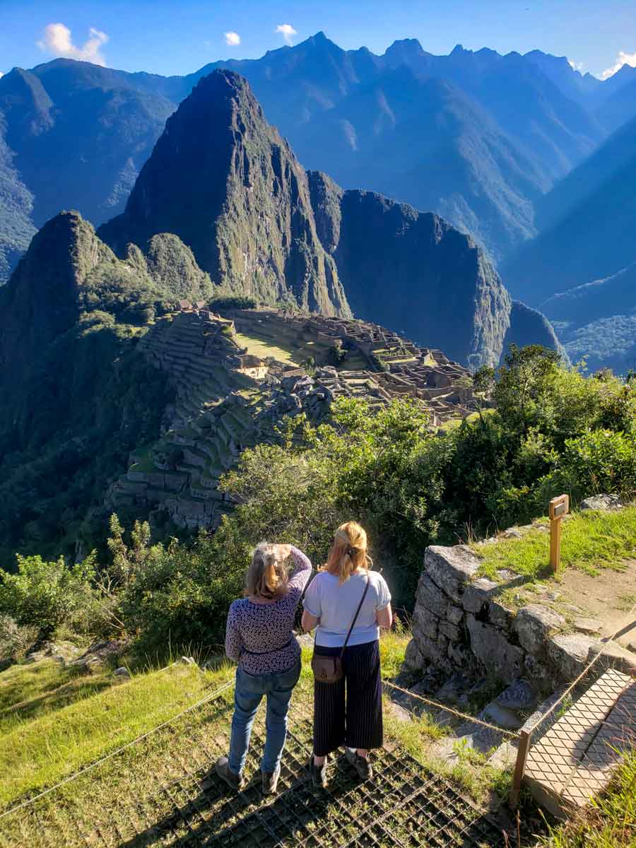 Travelling to Machu Picchu Peru